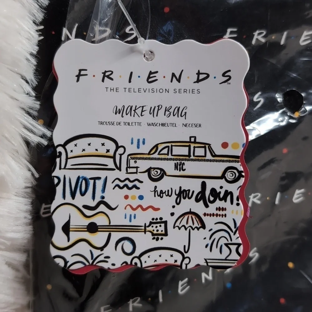 NWT FRIENDS The Television Series MAKE UP Bag